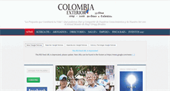 Desktop Screenshot of colombiaexterior.com